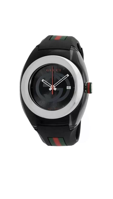 gucci sync black|Gucci unisex watch sync xxl.